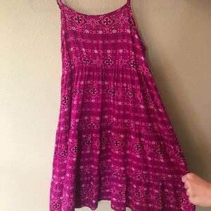 Purple dress from Justice.